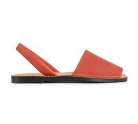 SOLE LDN Macaw Nubuck Menorcan Sandals UK 6 Coral