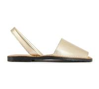 SOLE LDN Macaw Nubuck Menorcan Sandals UK 6 Gold