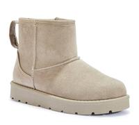sole london LADIES SLIP ON WOMENS FLAT FAUX FUR LINED WARM WINTER ANKLE SHOES BOOTS