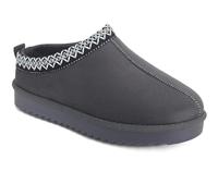 sole london LADIES WOMENS WARM FAUX FUR SLIP ON IN OUT DOOR SLIPPERS SHOES BOOTSF GREY 8