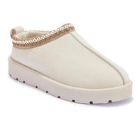 sole london Women's Slip On Warm Faux Fur Lined Ladies In Out Door Slippers Shoe Boots