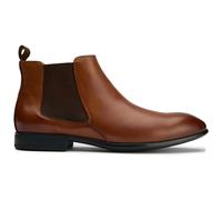 Sole Mens Ldn Wide Fit Chelsea Boots - Tan Leather - Size UK 8