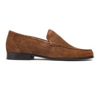Sole Mens Ray Loafer Shoes - Taupe Suede - Size UK 10