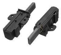 Sole Motor Carbon Brush & Holders Compatible With Zanussi Washing Machines - Pack 2