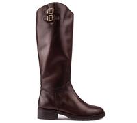 Sole Womens Gabby Knee High Boots - Brown Leather - Size UK 5
