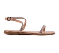 Sole Womens Lane Sandals - Metallic - Size UK 3
