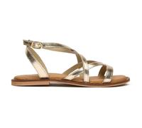 Sole Womens Sarah Gladiator Sandals - Metallic Leather - Size UK 4