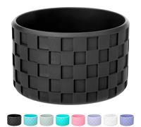 Soledea Silicone Boot for Stanley 40 30 oz for Hydro Flask Water Bottle 12-24oz, Braided Anti Slip Bottom Cover Sleeve for Tumblers Bottom of 2.83-2.95in
