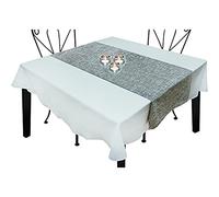 Soleil d 'Ocre Table Runner, Polyester, grey, 140 x 40 x 1 cm