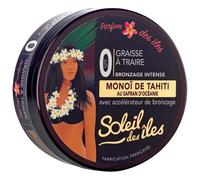 Soleil des Iles Milking Grease with Monoï de Tahiti + Réa - Tanning Accelerator - Waterproof - Fragrance of the Islands - Made in France