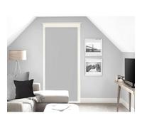 Soleil d'ocre 046541 Panama Net Curtain Polyester 70 x 200 CM, light gray, 70 x 200 cm