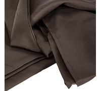 Soleil d'Ocre, Alix Rectangular Stain-Resistant Tablecloth, Polyester, Mocha, 140 x 240 cm