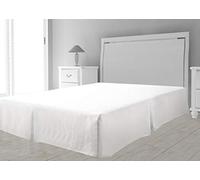 Soleil d'ocre Bed Spring Storage 180 x 200 cm White