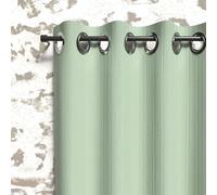 Soleil d'ocre, Boheme Blackout Curtain with Eyelets 135 x 180 cm Aqua Green