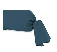 Soleil d'ocre, Bolster Pillow Case, Cotton 57 Threads, Duck Egg Blue, 45 x 185 cm