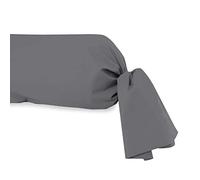 Soleil d'ocre, Bolster Pillow Case, Cotton, 57 Threads, Grey, 45 x 135 cm