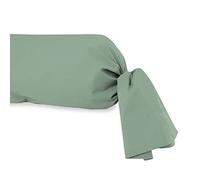 Soleil d'ocre, Bolster Pillow Case, Cotton 57 Threads, Sea Green, 45 x 185 cm