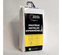 Soleil d'ocre Bouclette Mattress Protector, Mattress Protector, White, 90 x 190 cm