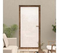 Soleil d'ocre, Celia Window Door Curtain 90 x 200 cm White