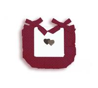 Soleil D'Ocre Chair cushion LOVE in Red 40x40 cm