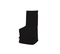 Soleil d'ocre Chaise Panama Cover Cotton Black 50 x 115 cm