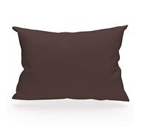 Soleil d'ocre Cotton Pillow Case, Brown, 50 x 70 cm