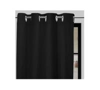 Soleil D'Ocre Curtains, blinds BOHEME in Black 135x250 cm