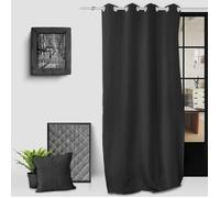 Soleil D'Ocre Curtains, blinds BOHEME in Grey 135x250 cm