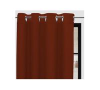 Soleil D'Ocre Curtains, blinds PANAMA in Orange 135x250 cm