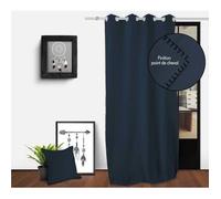 Soleil D'Ocre Curtains, blinds SPIRIT in Blue 135x250 cm