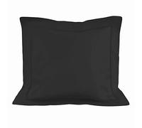 Soleil d'Ocre, Cushion Cover in Cotton 63 x 63 cm Noted Anthracite