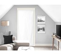 Soleil d'ocre Dolly Voile for Door Window Polyester 90 x 200 cm White