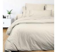 Soleil d'ocre Duvet Cover, Cotton, Ecru, 220 x 240 cm