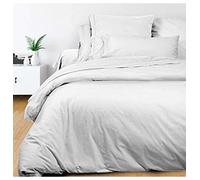 Soleil d'ocre Duvet Cover, Cotton, White, 220 x 240 cm