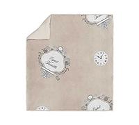 Soleil d'ocre Esprit de Famille Polyester Plaid 110 x 170 cm Natural