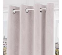 Soleil d'ocre Eyelet Curtain 140 x 250 cm Ecru