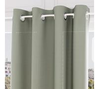 Soleil d'ocre Eyelets/Eyelets Green 140 x 250 cm