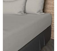 Soleil d'ocre, Fitted Sheet, Cotton 57 Threads, Linen, 90 x 190 cm