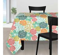 Soleil d'ocre Ibiscus Nappen Polyester, Multi-Colour, 140 x 240 cm