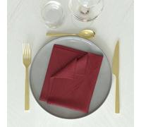 Soleil d'ocre, Luxury Red Napkins 45cm x 45cm x 3