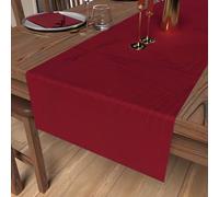 Soleil d'ocre, Luxury Table Runner 40 x 180 cm Red