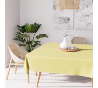 Soleil d'ocre, Nappe Anti-t ¢ Ches Carrion © and 140 x 140 cm Alix Green Lemon