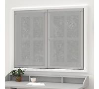 Soleil d'ocre Net Curtain 60 x 90 cm Grey