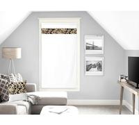 Soleil d'ocre Net Curtain, Cotton, White, 60 x 90 cm