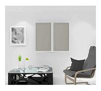 Soleil d'ocre Net Curtain, Voile, Polyester, Ivory, H90 x B45 cm (2er Pack)