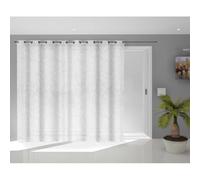 Soleil d'ocre Osaka Eyelets Eyelets Polyester White 280 x 250 cm