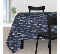 Soleil d'ocre Pads Nappe, Polyester, Multi-Colour, 140 x 300 cm