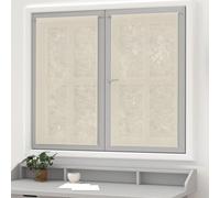 Soleil d'ocre, Pair of Linen Half Curtain 60 x 160 cm Natural Linen