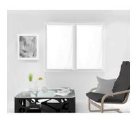 Soleil d'ocre, Pair of Net Curtains 60 x 160 cm Dolly White