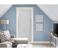 Soleil d'ocre Panama Cotton Curtain for Door Window 70 x 200 cm Grey, 30L X 40H cm (1 Panneaux)